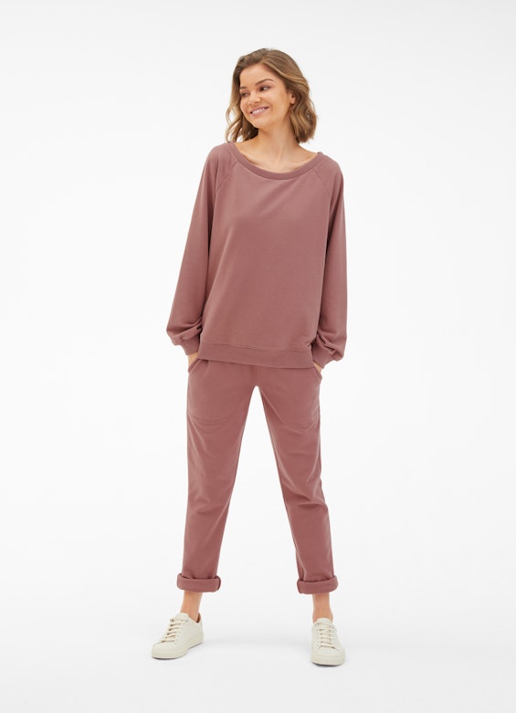 Loose Fit Hosen Loose Fit - Sweatpants clay