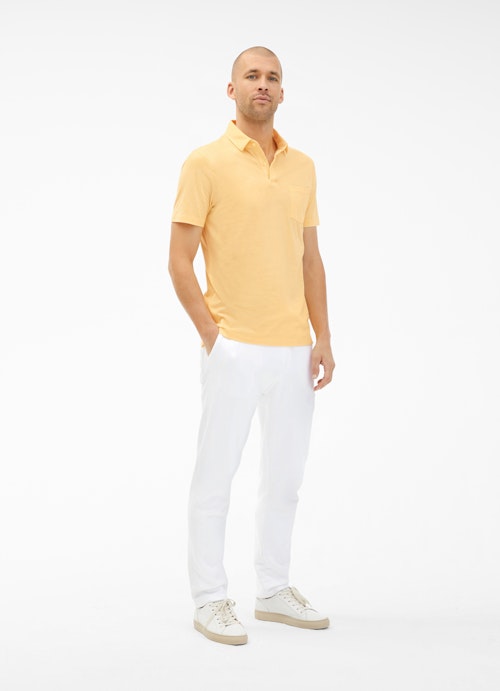 Coupe Regular Fit T-shirts Polo sun gold