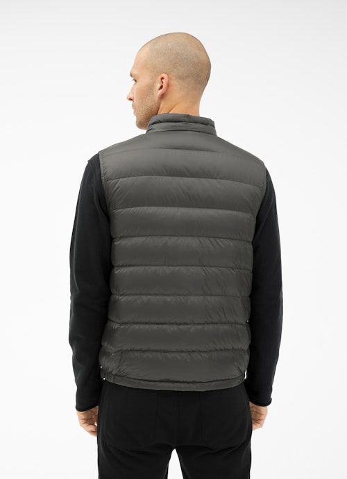 Regular Fit Vests Down Vest fog grey