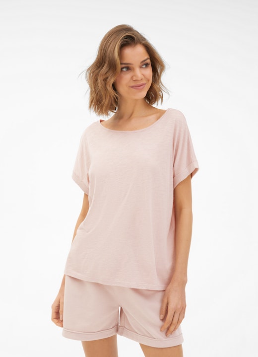 Boxy Fit T-Shirts Boxy - T-Shirt mauve