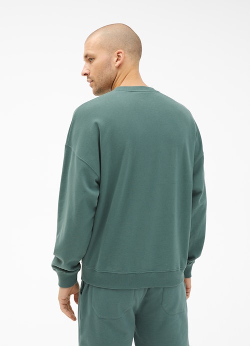 Casual Fit Sweaters Sweatshirt faded bottle green