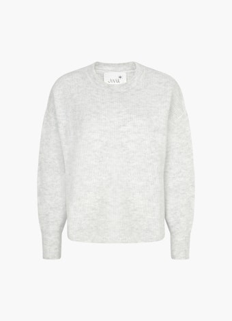 Regular Fit Knitwear Cashmere Blend - Pullover silver grey melange