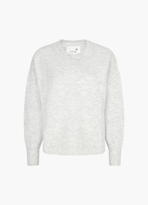 Regular Fit Knitwear Cashmere Blend - Pullover silver grey melange
