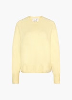 Regular Fit Knitwear Cashmere - Pullover vibrant yellow