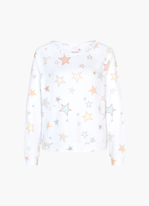 Casual Fit Sweatshirts Nightwear - Sweater white