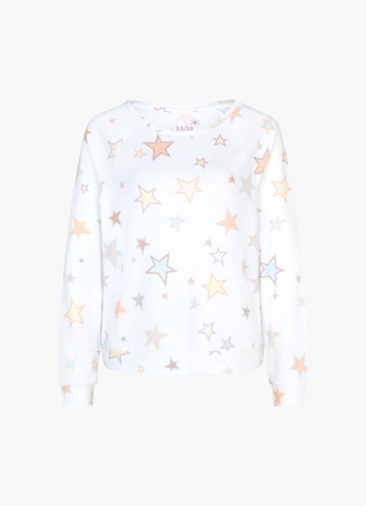 Casual Fit Sweatshirts Nightwear - Sweater white