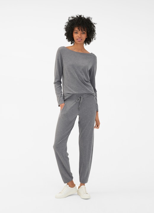 Casual Fit Hosen Modal Jersey - Sweatpants ash grey mel.