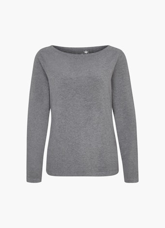 Regular Fit Long sleeve tops Modal Jersey - Longsleeve ash grey mel.