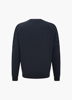 Coupe Regular Fit Pull-over Sweat-shirt navy