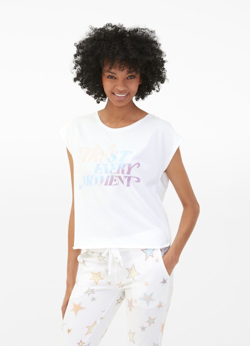 Boxy Fit T-shirts Boxy - T-Shirt white-multicolor