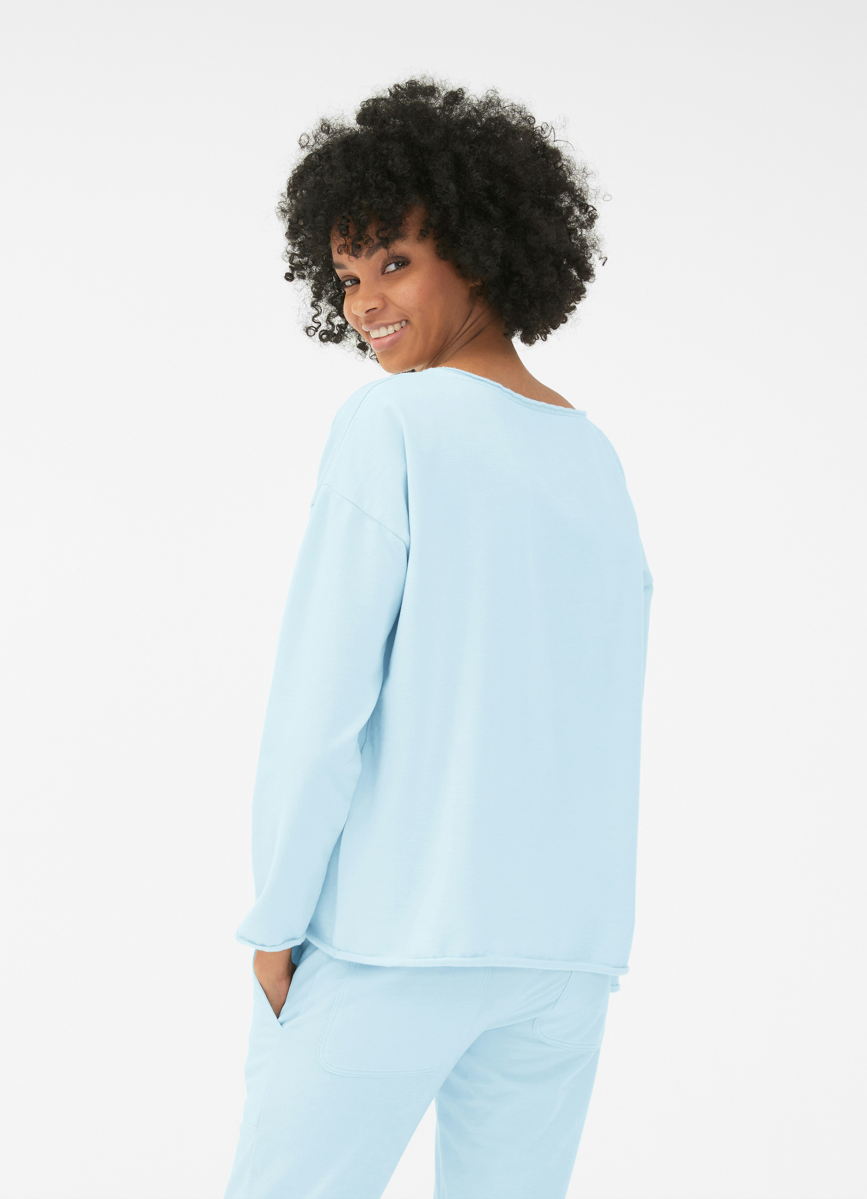 Bleu sweatshirt on sale