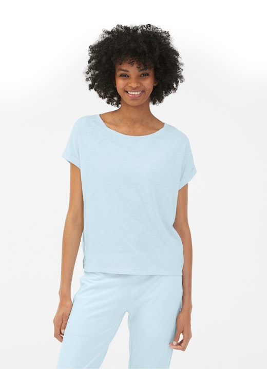 Boxy Fit T-Shirts Boxy - T-Shirt bleu