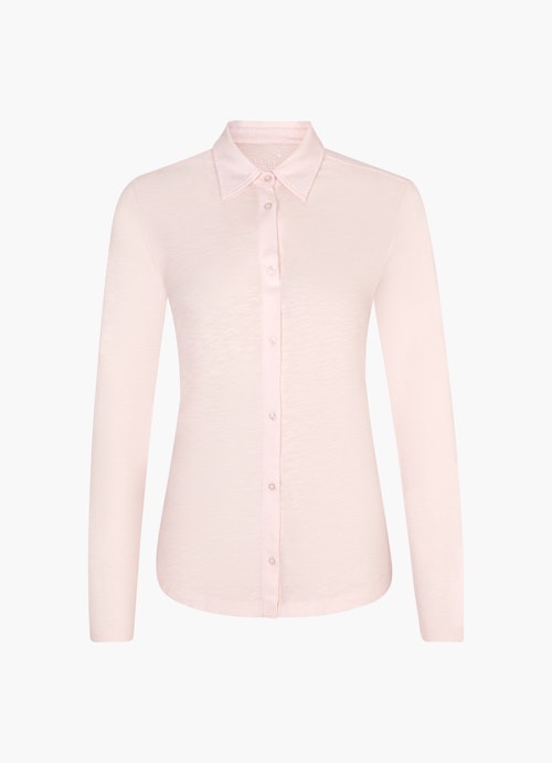 Regular Fit Longsleeves Jersey Bluse cold blush