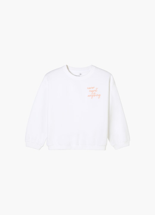 Regular Fit Sweatshirts Sweatshirt white