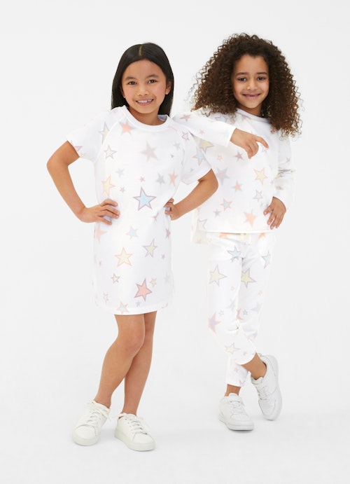 Regular Fit Kleider Kleid white