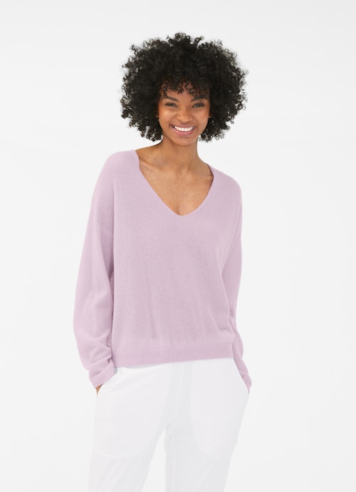 Regular Fit Knitwear Knit Pullover lavender frost