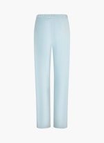Coupe Wide Leg Fit Pantalons Pantalon de nuit en tissu éponge bleu