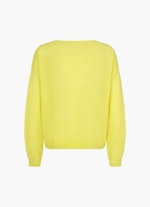 Regular Fit Knitwear Knit Pullover vibrant yellow