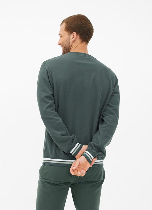 Regular Fit Sweaters Sweatshirt sage leaf