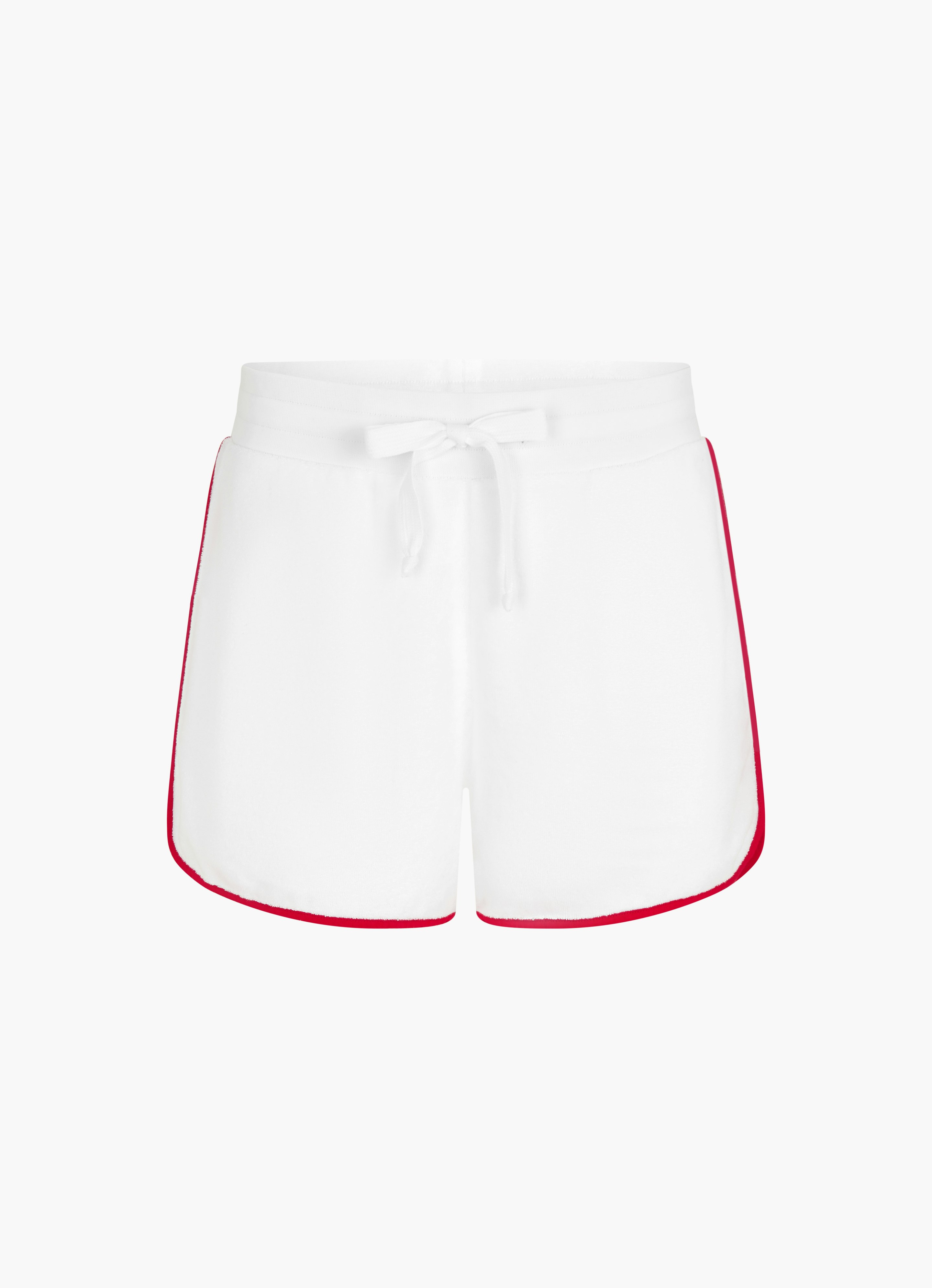 Frottee - Shorts in Weiß | Shorts online kaufen bei JUVIA