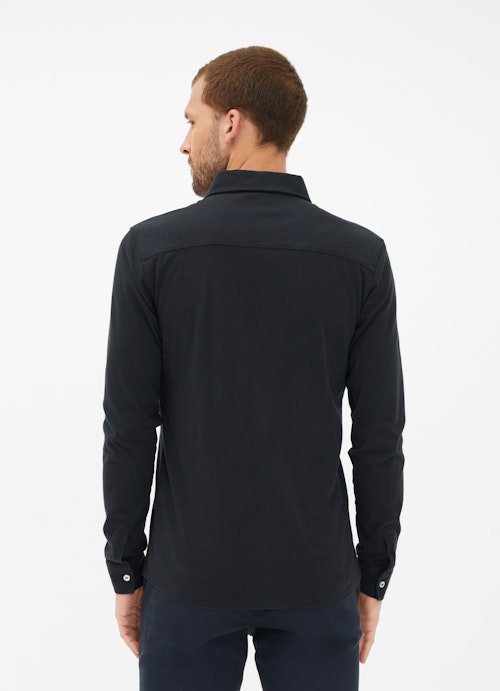 Regular Fit T-Shirts Jersey - Hemd navy