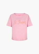 Coupe oversize Sweat-shirts Sweat-shirt à manches courtes rosé