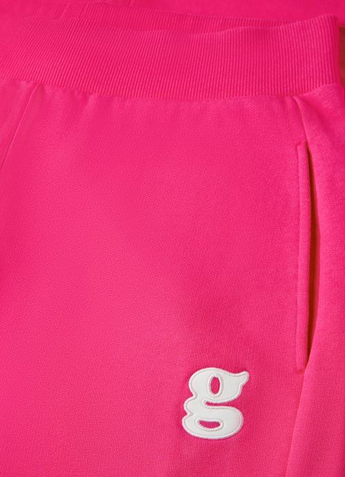 Taille unique Pantalons Pantalon de jogging raspberry