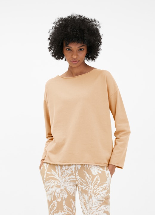 Casual Fit Sweatshirts Sweatshirt camel