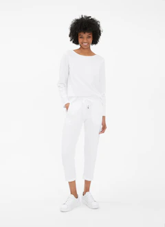 Coupe Casual Fit Pantalons Pantalon de jogging de coupe Casual Fit white
