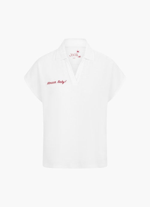 Regular Fit T-shirts Terrycloth - Polo Shirt white
