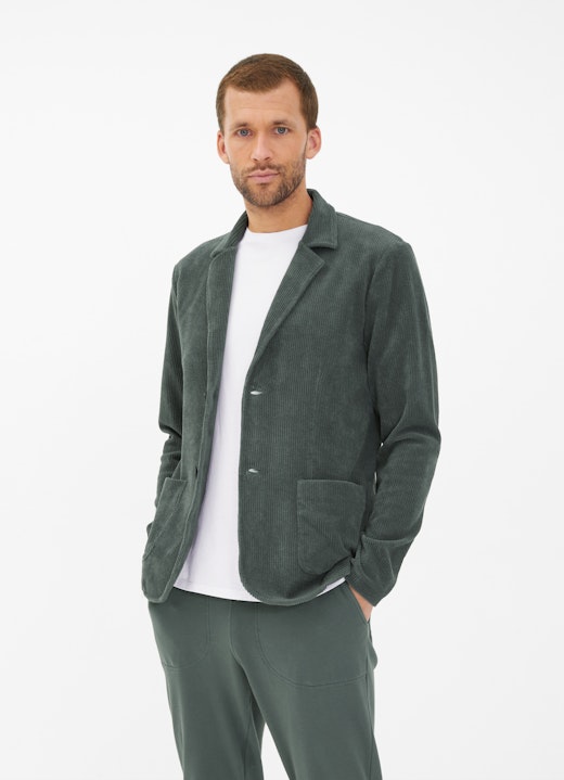 Regular Fit Blazer Cord - Blazer sage leaf