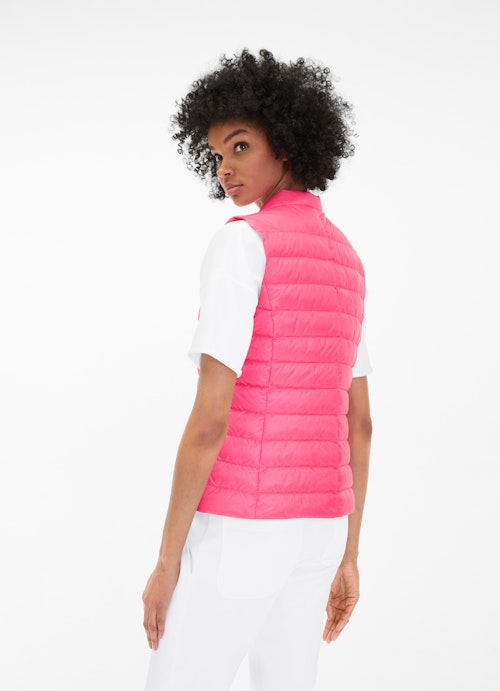 Coupe Regular Fit Gilets Doudoune sans manches lipstick
