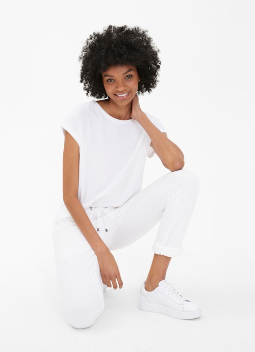 Coupe Boxy Fit T-shirts T-shirt de coupe carrée white