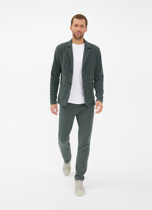 Regular Fit Blazers Cord - Blazer sage leaf