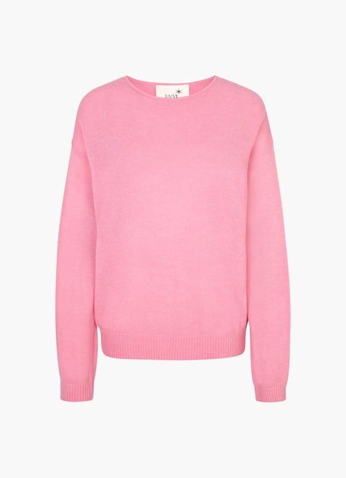 Coupe Casual Fit Maille Pull-over rosé