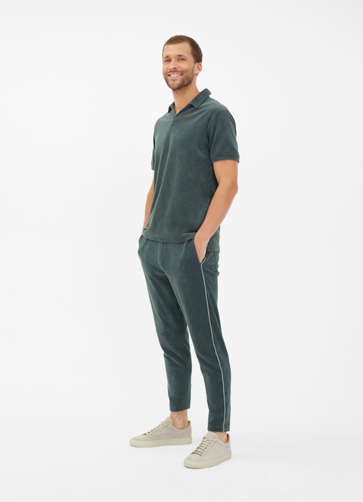 Slim Fit Hosen Frottee - Sweatpants sage leaf