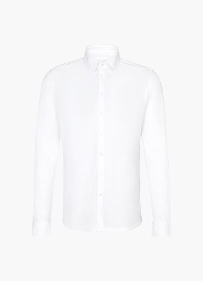 Regular Fit T-Shirts Jersey - Hemd white