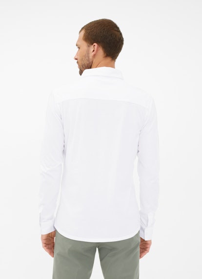 Regular Fit T-Shirts Jersey - Hemd white