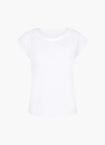 Coupe Boxy Fit T-shirts T-shirt de coupe carrée en tissu éponge white