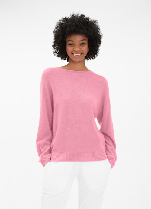 Casual Fit Knitwear Pullover rosé