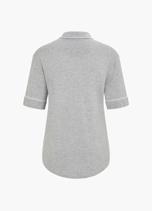 Regular Fit Nightwear Pyjama l.grey mel.