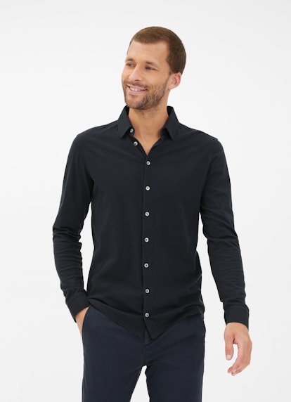 Coupe Regular Fit T-shirts Chemise en jersey navy