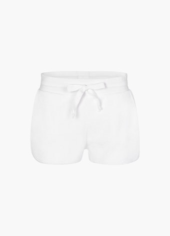 Regular Fit Shorts Terrycloth - Shorts white