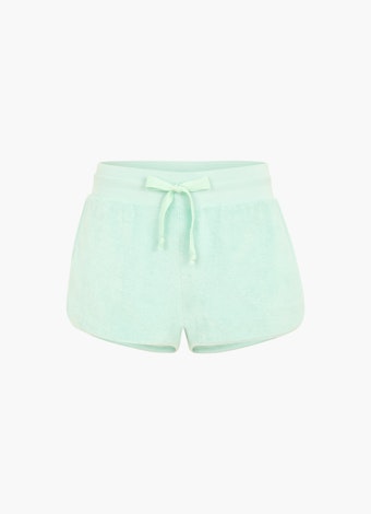 Regular Fit Shorts Frottee - Shorts jade