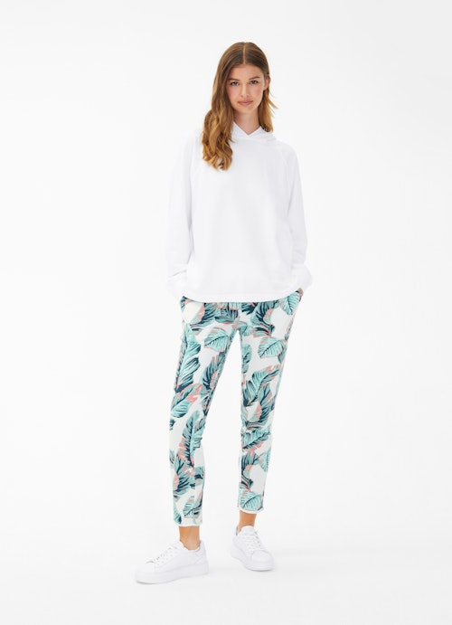 Slim Fit Pants Slim Fit - Sweatpants white