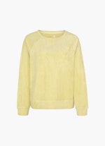 Regular Fit Sweatshirts Terrycloth - Sweater dusty lemon