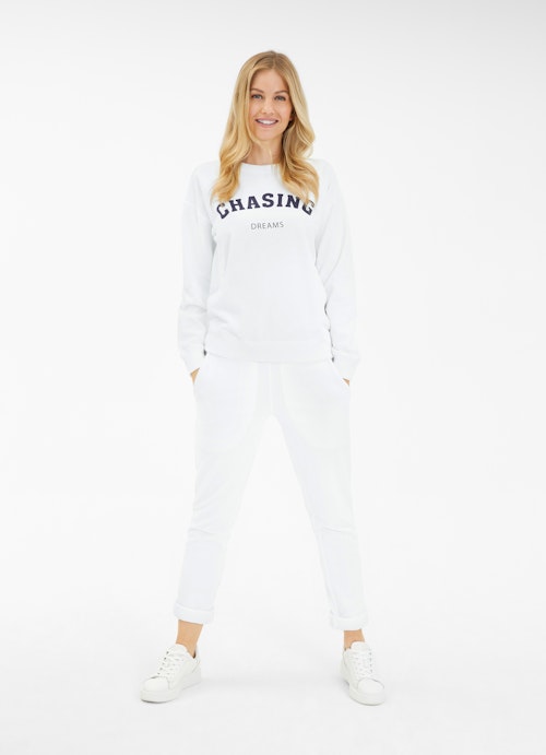 Coupe Regular Fit Sweat-shirts Sweat-shirt white