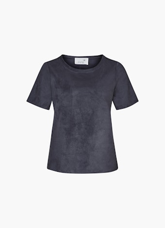 Loose Fit T-shirts Tech Velours - T-Shirt navy