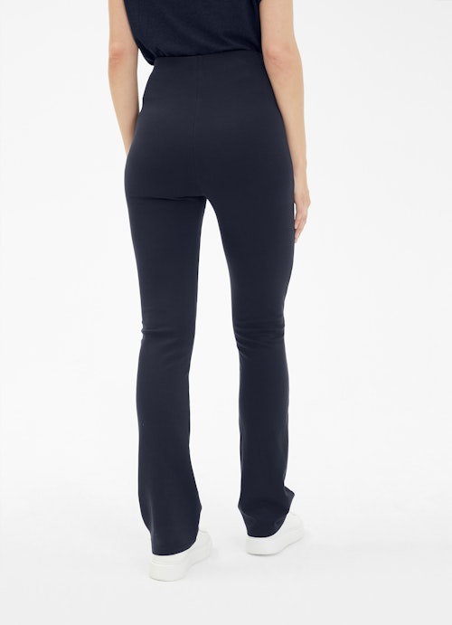 Wide Leg Pants Wide Leg - Jersey Trousers navy