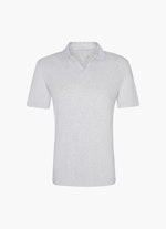 Regular Fit T-shirts Polo Shirt silver grey melange